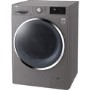 LG F4J6TN2S DirectDrive SmartThink Connectivity 8kg 1400rpm Freestanding Washing Machine-Shine Steel
