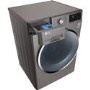 LG F4J6TN2S DirectDrive SmartThink Connectivity 8kg 1400rpm Freestanding Washing Machine-Shine Steel