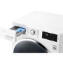 LG F4J6TN2W DirectDrive Smart 8kg 1400rpm Freestanding Washing Machine-White