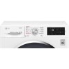 LG F4J6VY2W 9kg Washing Machine With Steam Technology And Smart ThinQ Connectivity - White