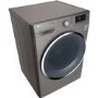 LG F4J8FH2S 9kg Wash 6kg Dry Eco Hybrid Freestanding Washer Dryer With TrueSteam And SmartThinQ - Shiny Steel