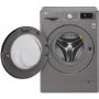 LG F4J8FH2S 9kg Wash 6kg Dry Eco Hybrid Freestanding Washer Dryer With TrueSteam And SmartThinQ - Shiny Steel