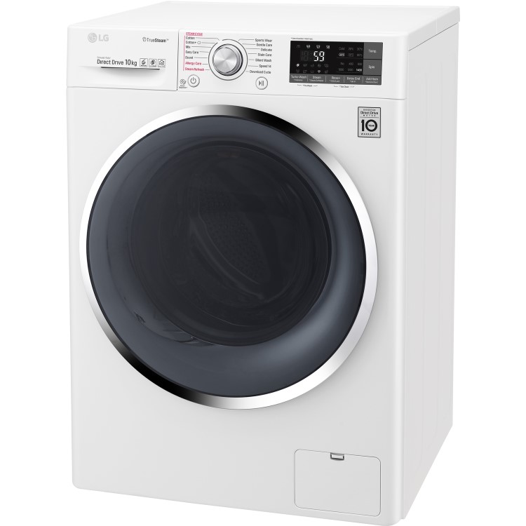 LG F4J8JS2W DirectDrive 10kg 1400rpm Freestanding Washing Machine-White