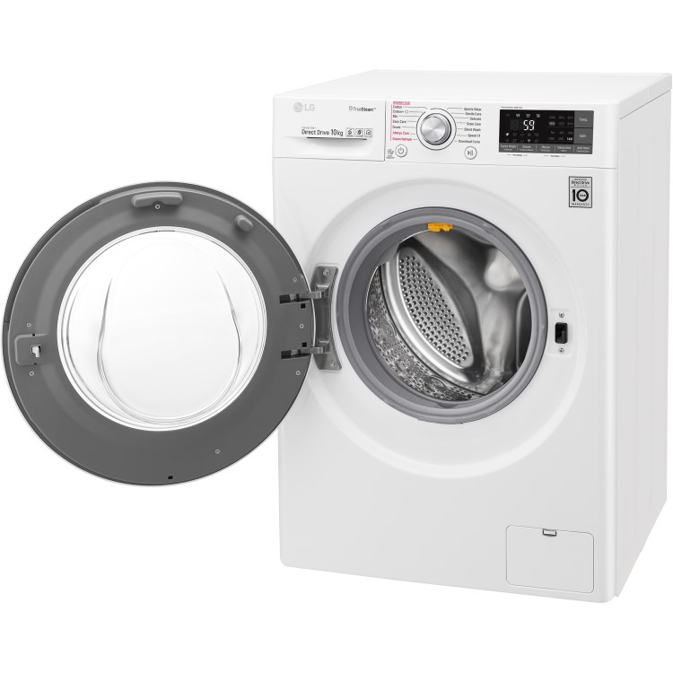 LG F4J8JS2W DirectDrive 10kg 1400rpm Freestanding Washing Machine-White