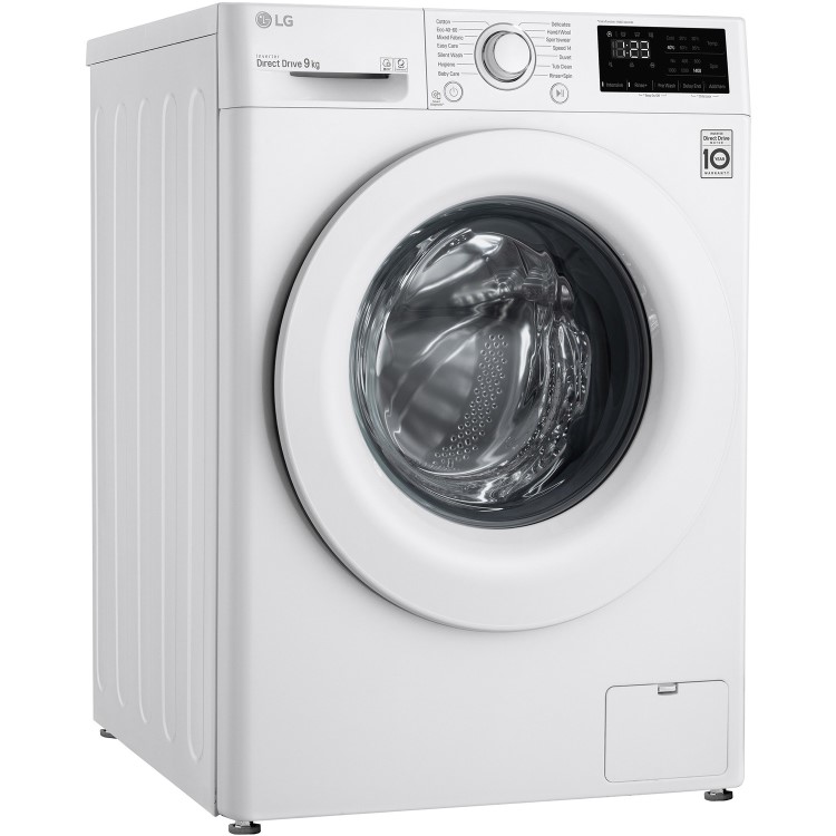 LG F4V309WNW 9kg 1400rpm Freestanding Washing Machine - White