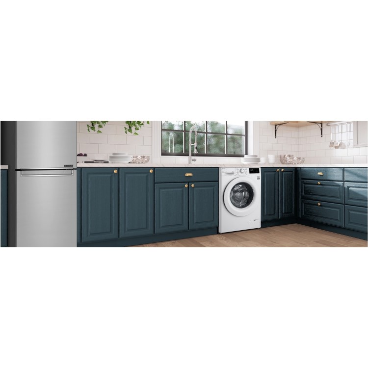 LG F4V309WNW 9kg 1400rpm Freestanding Washing Machine - White