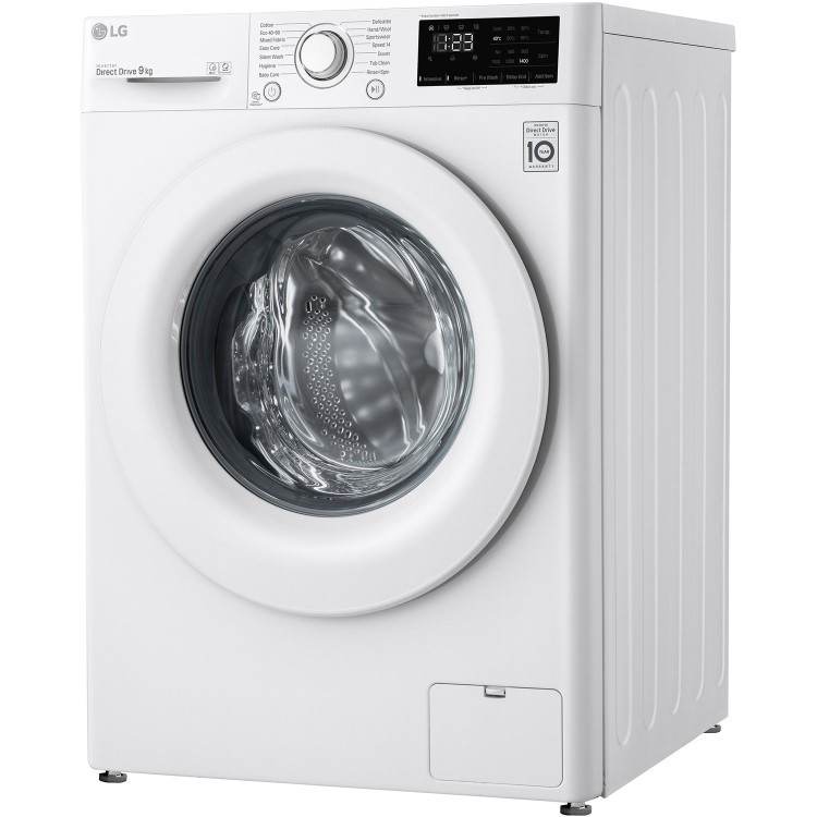 LG F4V309WNW 9kg 1400rpm Freestanding Washing Machine - White