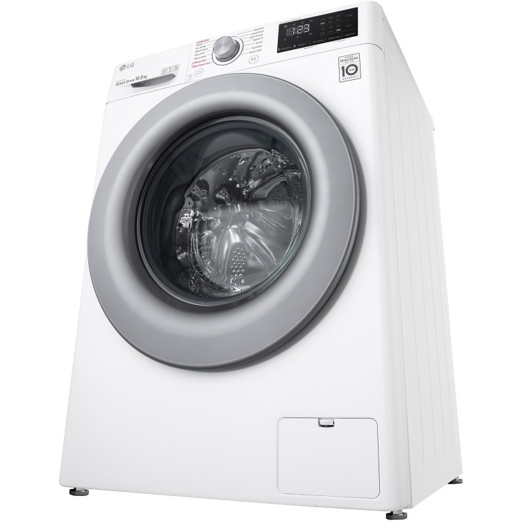 GRADE A1 - LG F4V310WSE 10.5kg 1400rpm Freestanding Washing Machine - White
