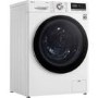 LG F4V509WS 9kg 1400rpm AI DD Freestanding Washing Machine With Steam - White