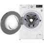 Refurbished LG F4V509WSE Smart Freestanding 9KG 1400 Spin Washing Machine White