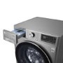 LG V7 EZDispense 9kg 1400rpm Freestanding Washing Machine - Graphite