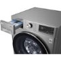 LG V7 EZDispense 9kg 1400rpm Freestanding Washing Machine - Graphite