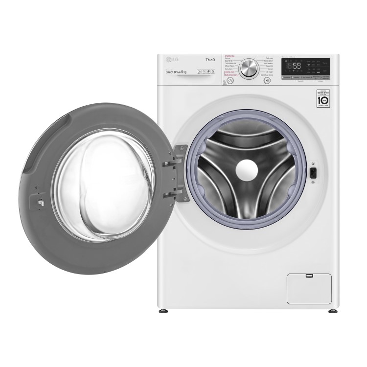 Refurbished LG V7 F4V709WTSE Freestanding 9KG 1400 Spin Washing Machine