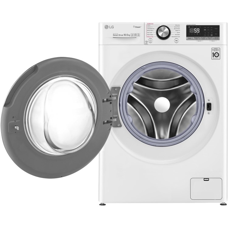 GRADE A2 - LG F4V710WTS 10.5kg 1400rpm AI DD Freestanding Washing Machine With TurboWash 360 & Steam - White