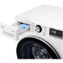 GRADE A2 - LG F4V710WTS 10.5kg 1400rpm AI DD Freestanding Washing Machine With TurboWash 360 & Steam - White