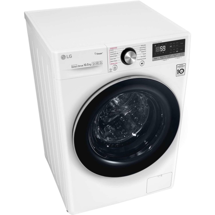 GRADE A2 - LG F4V710WTS 10.5kg 1400rpm AI DD Freestanding Washing Machine With TurboWash 360 & Steam - White