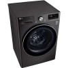 LG F4V909BTS 9kg 1400rpm AI DD Freestanding Washing Machine With TurboWash 360 &amp; Steam - Black Steel