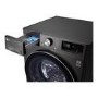 LG F4V910BTSE 10.5kg 1360rpm Freestanding Washing Machine - Black