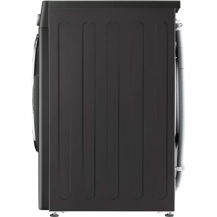 LG F4V910BTS 10.5kg 1400rpm AI DD Freestanding Washing Machine With TurboWash 360 & Steam - Black Steel