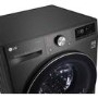 LG F4V910BTS 10.5kg 1400rpm AI DD Freestanding Washing Machine With TurboWash 360 & Steam - Black Steel