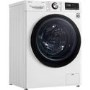 LG F4V910WTS 10.5kg 1400rpm AI DD Freestanding Washing Machine With TurboWash 360 & Steam - White