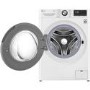 LG F4V910WTS 10.5kg 1400rpm AI DD Freestanding Washing Machine With TurboWash 360 & Steam - White