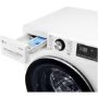 LG F4V910WTS 10.5kg 1400rpm AI DD Freestanding Washing Machine With TurboWash 360 & Steam - White