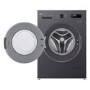 LG X10 Series 9kg 1400rpm Washing Machine - Black