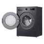 LG X10 Series 9kg 1400rpm Washing Machine - Black