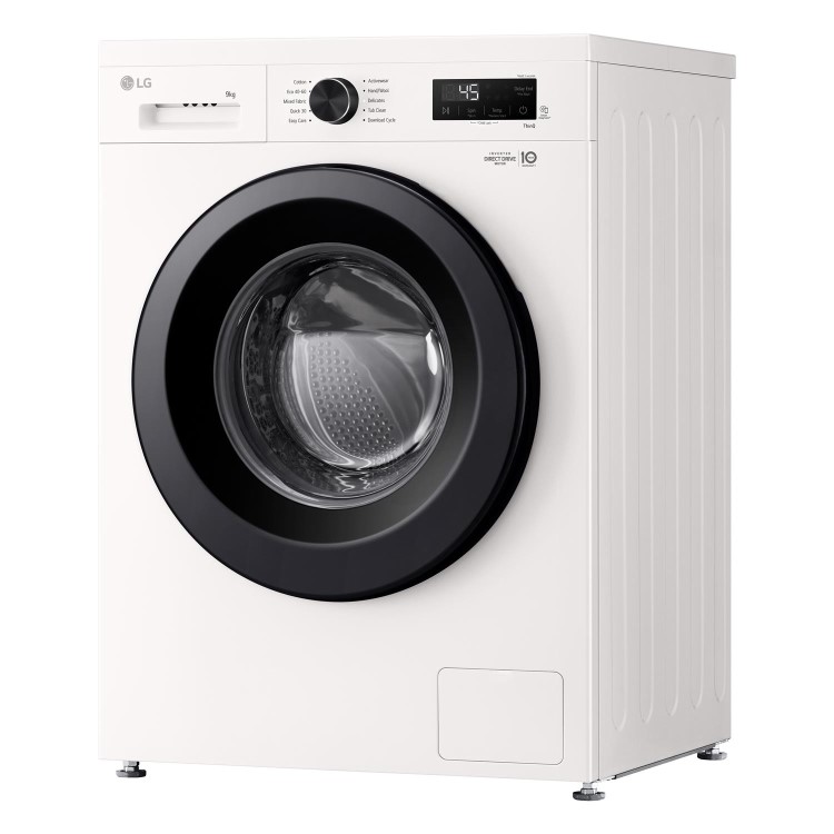 LG X10 Series 1400rpm Washing Machine - White