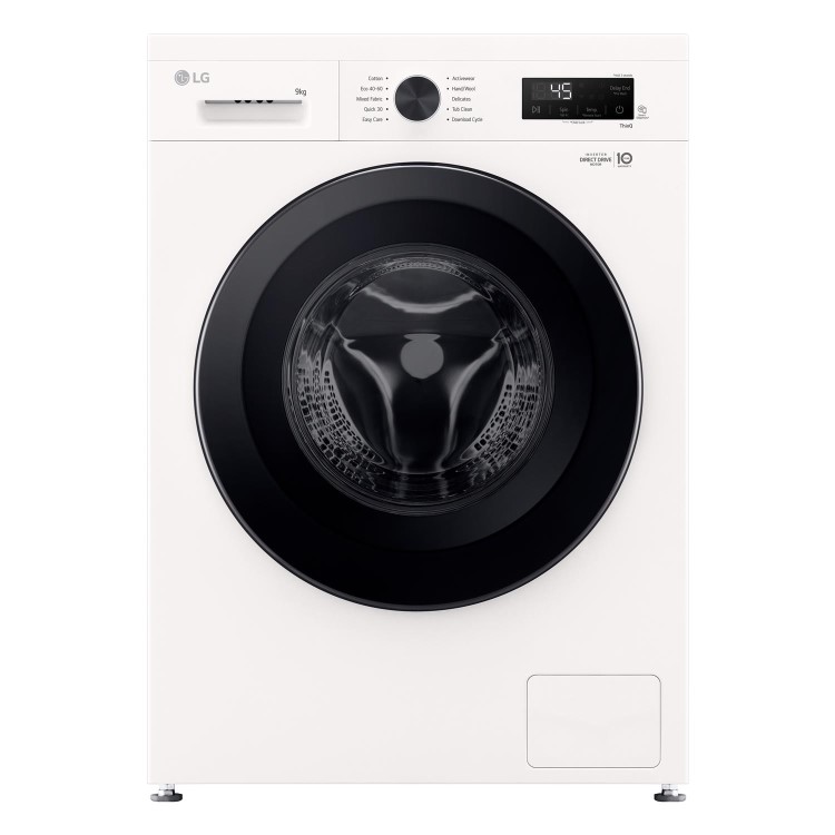 LG X10 Series 1400rpm Washing Machine - White