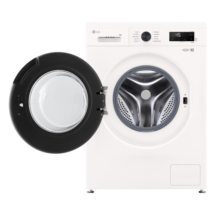 LG X10 Series 1400rpm Washing Machine - White