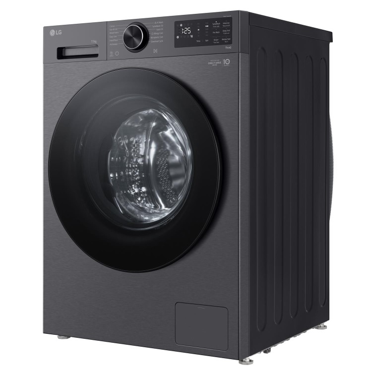 LG VX50 Series AI Direct Drive 11kg 1400rpm Washing Machine - Graphite