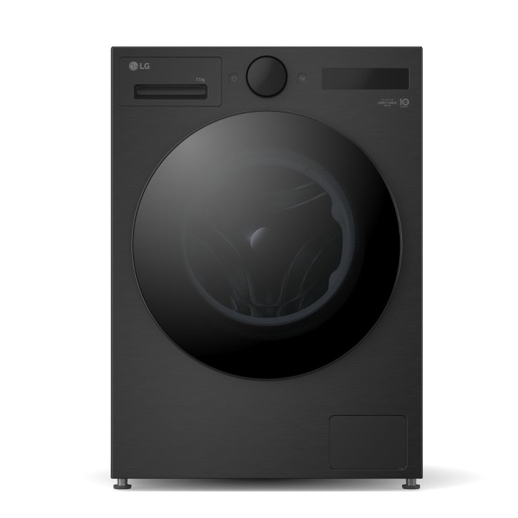 LG VX70 Series 11kg 1400rpm Washing Machine - Black