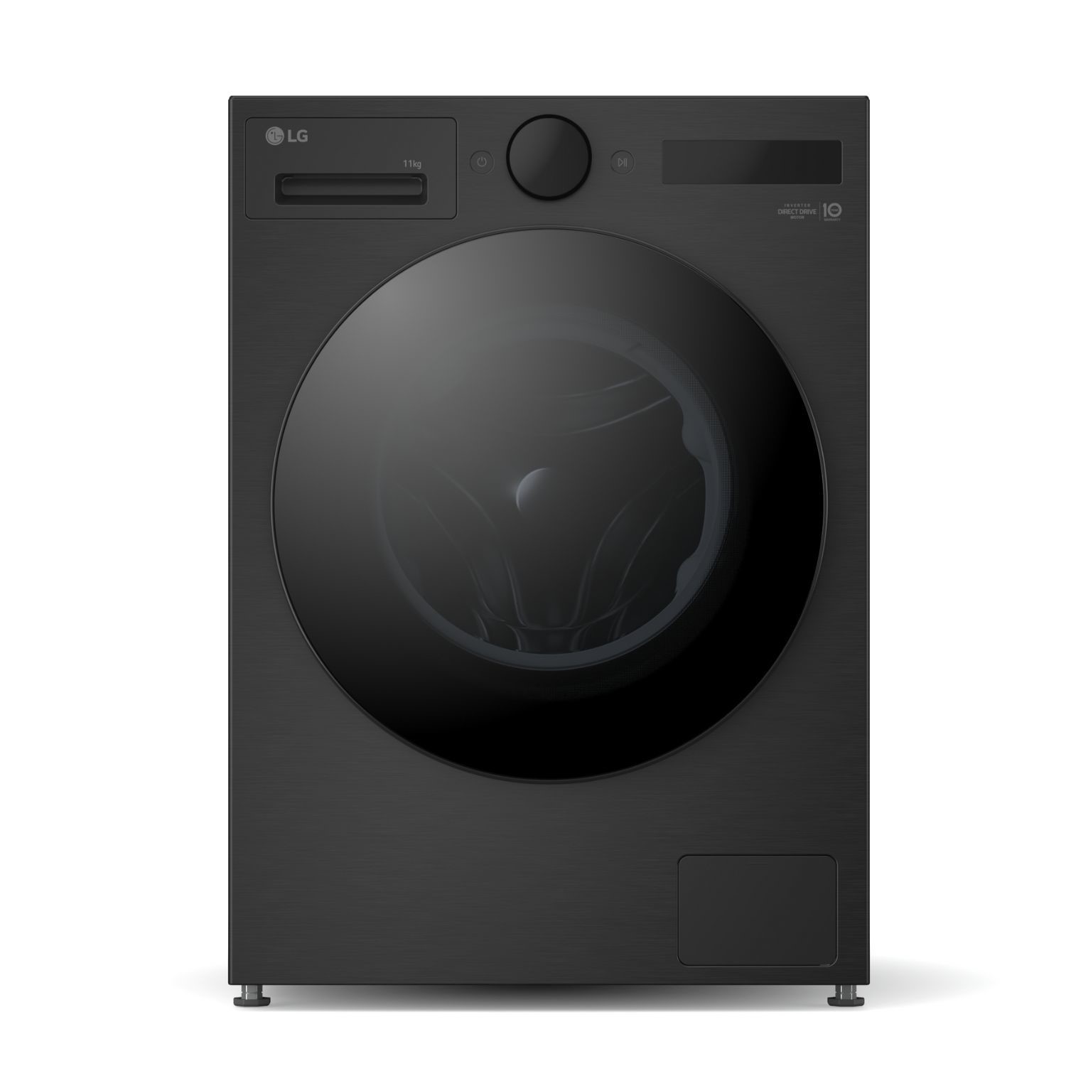 LG F4X7011TBB 11kg TurboWash Steam Washing Machine – BLACK STEEL