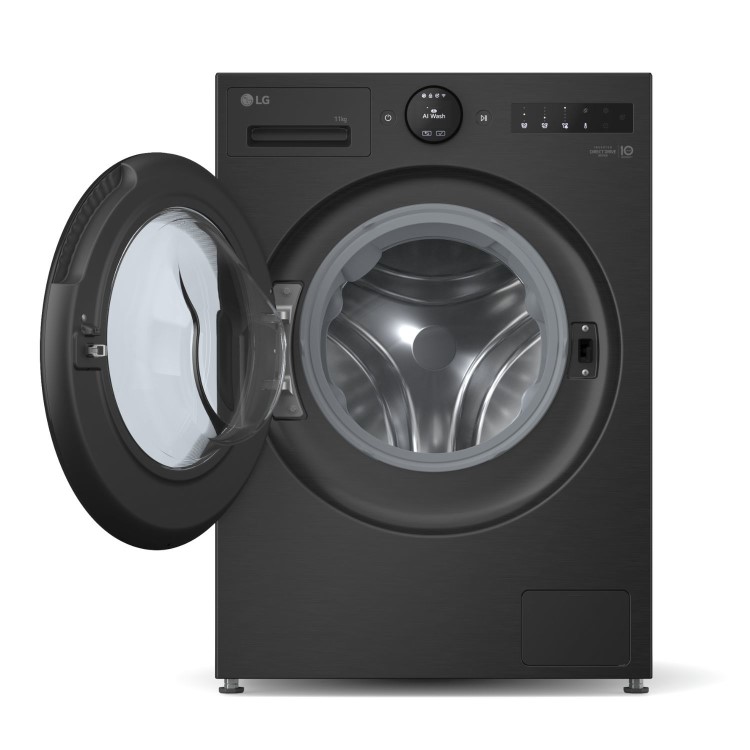 LG VX70 Series 11kg 1400rpm Washing Machine - Black