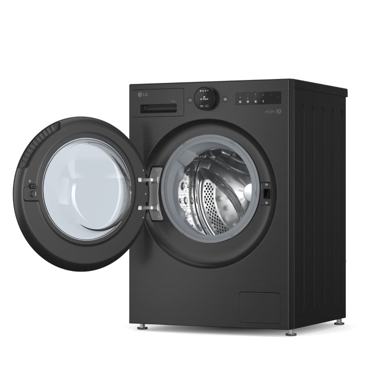 LG VX70 Series 11kg 1400rpm Washing Machine - Black