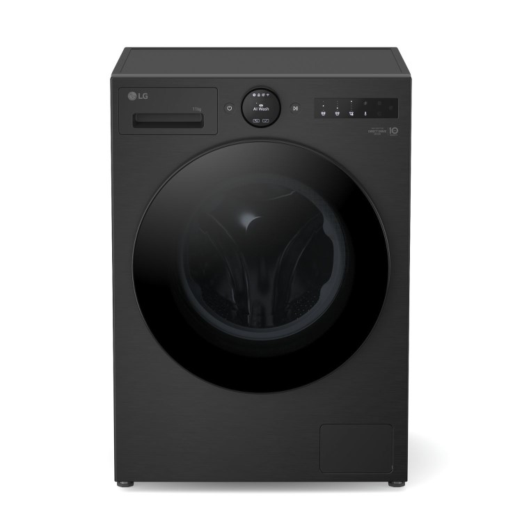 LG VX70 Series 11kg 1400rpm Washing Machine - Black