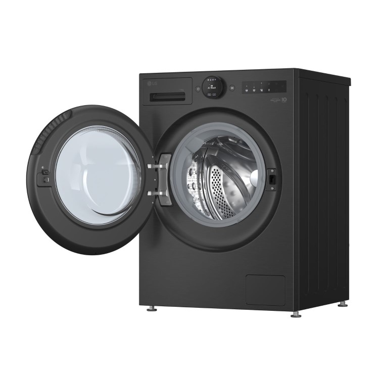 LG VX70 Series 13kg 1400rpm Washing Machine - Black