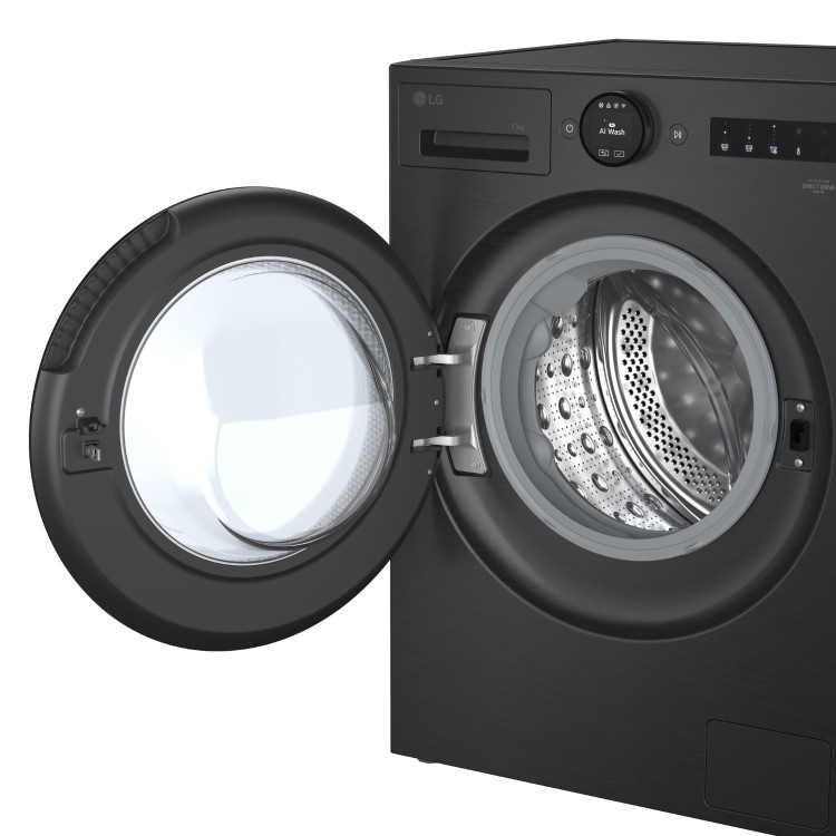 LG VX70 Series 13kg 1400rpm Washing Machine - Black