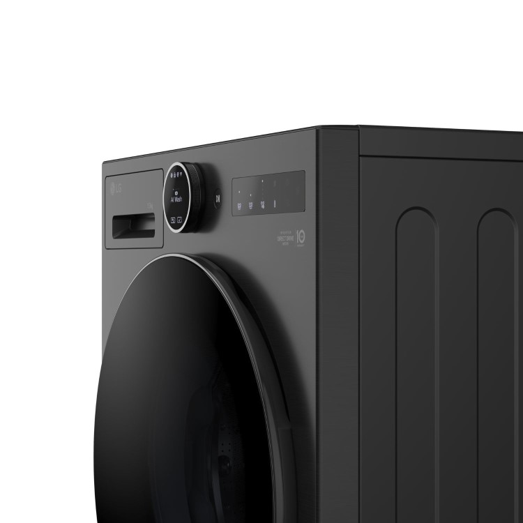 LG VX70 Series 13kg 1400rpm Washing Machine - Black