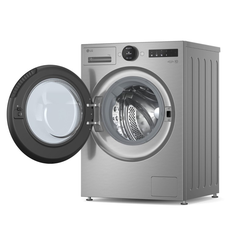 LG VX75 Series 11kg 1400rpm Washing Machine - Silver