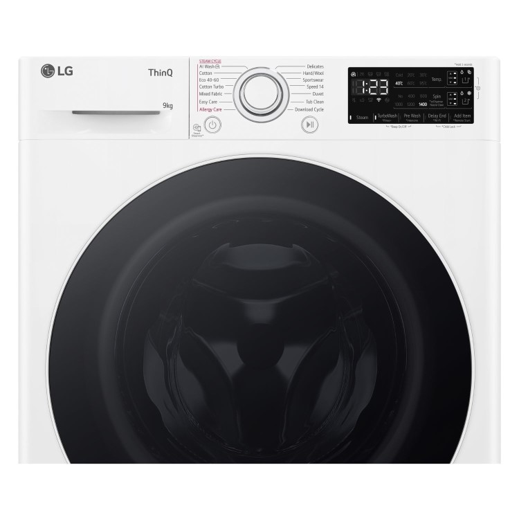 LG EZDispense&#153; 9kg 1400rpm Washing Machine - White