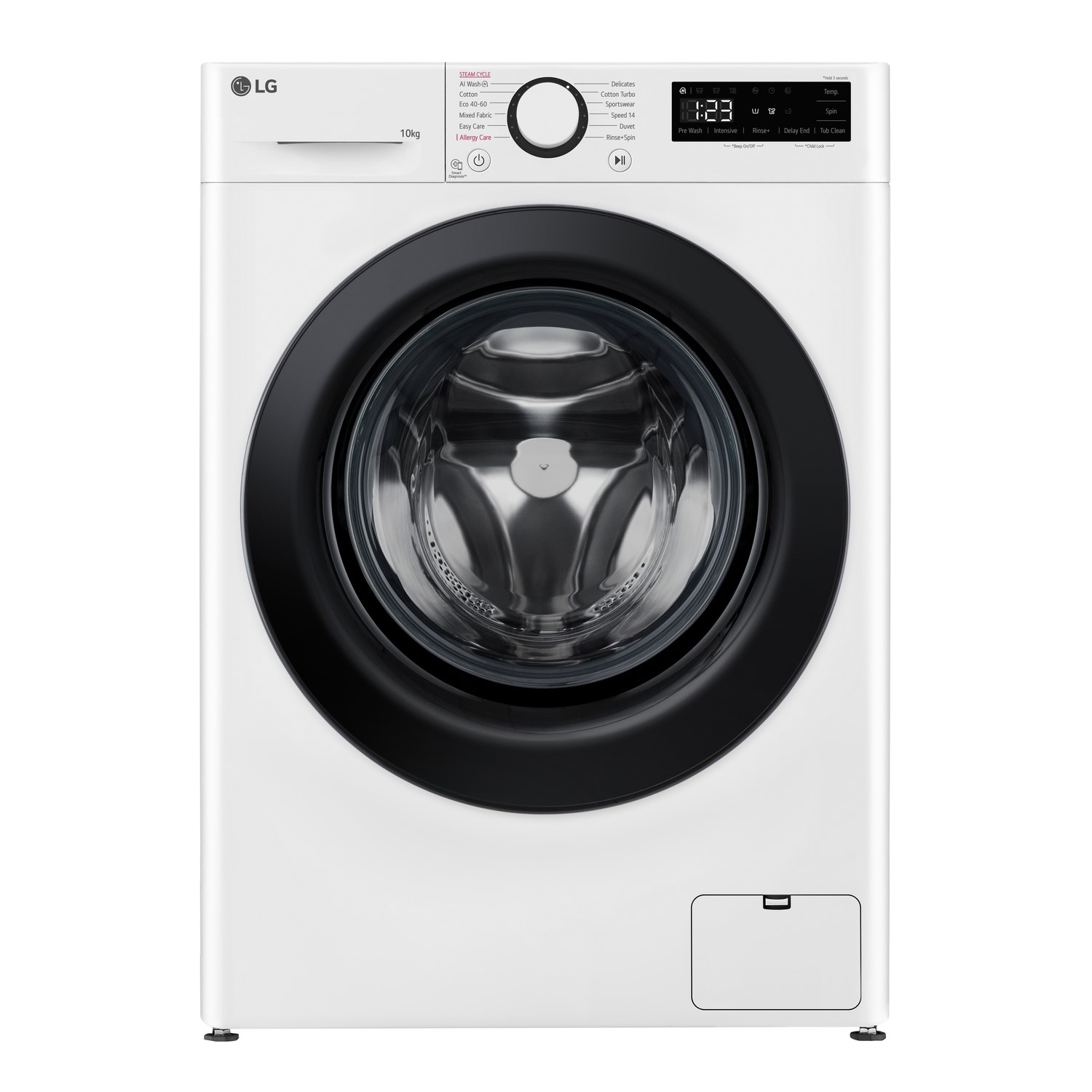 LG F4Y510WBLN1 TurboWash 10kg 1400rpm Washing Machine - White