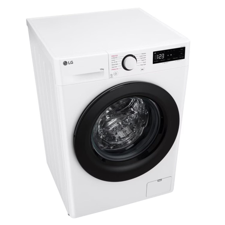 LG Steam 10kg 1400rpm Washing Machine - White