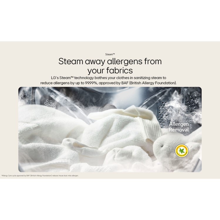 Refurbished LG TurboWash F4Y511WBLN1 Freestanding 11KG 1400 Spin Washing Machine White