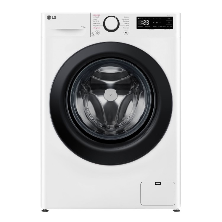 Refurbished LG TurboWash F4Y511WBLN1 Freestanding 11KG 1400 Spin Washing Machine White