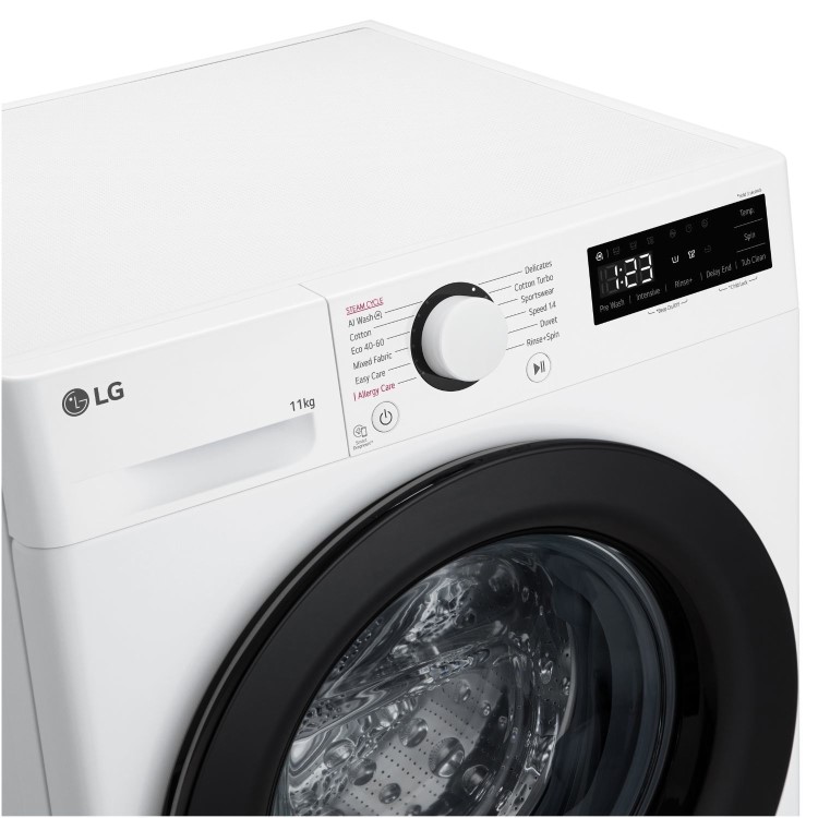 Refurbished LG TurboWash F4Y511WBLN1 Freestanding 11KG 1400 Spin Washing Machine White