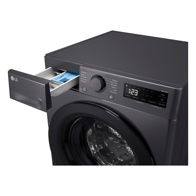 LG YG500 Series 13kg Washing Machine - Graphite