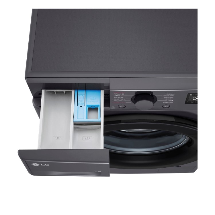 LG YG500 Series 13kg Washing Machine - Graphite